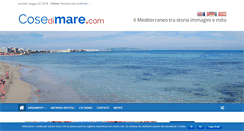 Desktop Screenshot of cosedimare.com